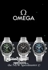  25 ساعات اوميجا اصدارات جديدة  2024 omega اوتوماتيك كوبي سوبر ماستر Sped master   Available Sae master