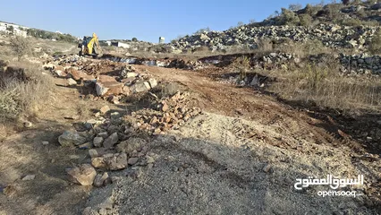  2 قطعة ارض 800متر طابوا فلسطيني منطقة Bسكني اطلالة مميزة وموقع جميل في ارقى منطقة بالكفريات