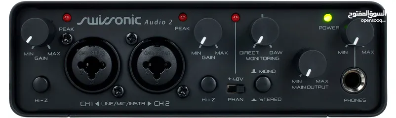  2 Swissonic Audio 2 Interface