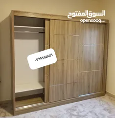  7 خزائن ملابس كفاله 5سنوات طابق واحد مع إمكانية تغير الون والمقاس