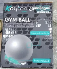  16 كره تمارين الجيم الرياضيه كرة اليوغا و اللياقه البدنيه طابه جيم مطاطيه الحجم 65 سم مع منفاخ هواء