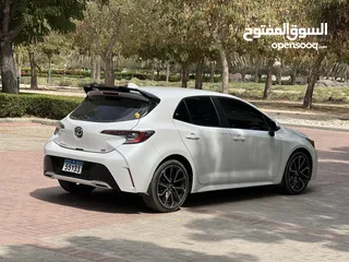  3 كورولا هاتشباك 2021 ممشى 52 الف حادث بسيط جداً وبدون خروج الايرباق تسجيل جديد corolla hatchback