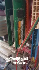  1 كمبيوتر قطع DDR2 RAM 2G CPU CORE2DUO MAINBOARD