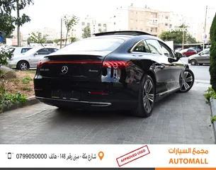  2 مرسيدس بنز EQS 580 كهربائية بالكامل 2022 Mercedes Benz EQS 580 HyperScreen 4MATIC