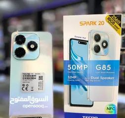  2 جهاز جديد Spark 20 رام 16 جيجا 256 مكفول سنة متوفر توصيل