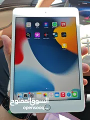  1 للبيع ايباد ميني 4  128جيجا بركب عليه خط بحال الوكاله