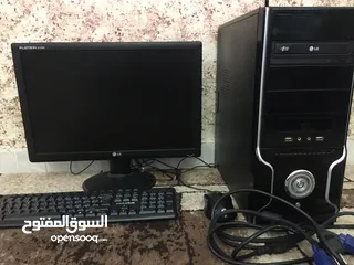  1 كمبيوتر و اكسواراته جميعها 500GB بدون رامات مستعمل