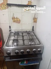  2 غاز وفرن denka الإيطالي و ثلاجة haier للبيع شغالين وشبه جداد