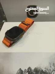  3 Apple watch Ultra بطاريه 97%  بحالة الوكاااله  كاملة الاغراض
