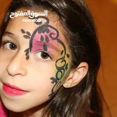  29 رسم على الوجه للأطفال بطريقة إحترافية