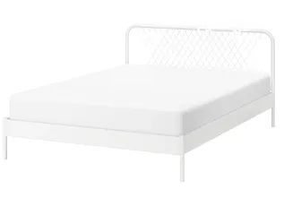  5 Bed & mattress, white, 180x200 cm