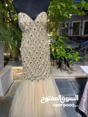 3 فستان خطبة او حفلة فخم و ثقيل ماركة MissUniverse