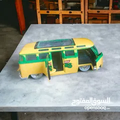  4 Jada 1962 Volkswagen Bus Nickelodeon مجسم ،مجسمات ،سيارات ،