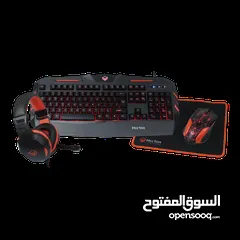  4  Keyboard MEETION C500 كيبورد ميشن العاب جيمنج ار جي بي  باك لايت 