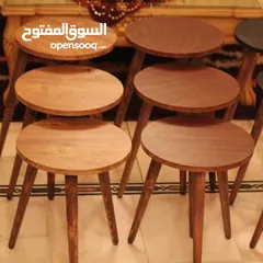  20 طاولات سرفيس 3 قطع ب 15 دينار  الاطقم pvc حراري  مقاوم للمي والرطوبه الخدوش ومكفولين  سارع بالطلب  .