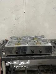  12 غاز ستانليس اربع عيون واربع مفاتيح متين جداً مصنوع بأتقان وحرفية عالية مخصص للمنازل والمطاعم.