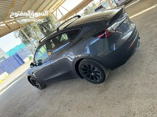  12 Tesla Model Y 2021 Long Range Dual Motor   B+جمرك جديد ، فحص كامل اوتوسكور