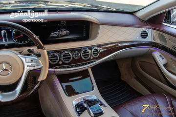  11 Mercedes S320 2019 Amg kit   السيارة وارد الشركة و قطعت مسافة 68,000 كيلو متر فقط