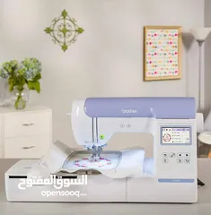  3 ماكينة تطريز Brother PE800 – بحالة ممتازة