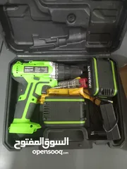  1 drll cordless جديد لم يستخدم للبيع