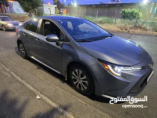  25 تويوتا كورولا 2022 XLE فحص كامل فل كامل جلد تدفئة شاحن وايرلس كراسي كهروباء ياباني بطارية ليثيوم