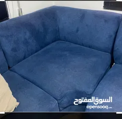  2 كنب حديد كورنر بوكسات وبفتحوا  sofa bed  وفيهم جوارير