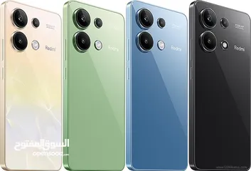  2 جديد الان Redmi Note 13 8GB-256GB لدى سبيد سيل ستور