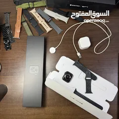  4 ساعة ابل نايك اديشن سيريس 4 / 42-44مل apple watch series 4/ 42-44ml شغالة وامورها طيبه