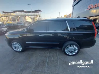  8 كاديلاك اسكاليد وارد الوكالة قاطع مسافة 29000km فقط صنف platinum