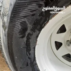  1 جنط 10.5 وكوشوك 35 اخو الجديد