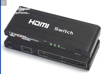  6 تحويلة وصلات HDMI لشاشات عرض متعددة HDMI Switch 3 IN 1 OUT 301