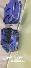  23 حقيبة اولاد مدرسية ذات جودة عالية و استعمال و حفاظ على الحقيبة بحالة ممتازة شبه جديدة و لا عيوب