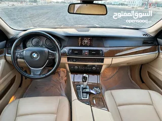  9 BMW 520i موديل 2013