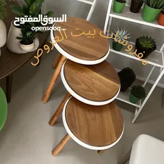  14 طاولات وسط مودرن مع أطقم سكمَلات تركي فاخرة – جودة عالية وألوان متعددة تناسب جميع الأذواق