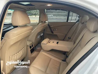  11 BMW 525i 2007 وارد الغانم 6 سلندر