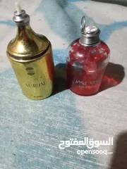  3 عبوات عطور فارغه  مجموعه متنوعه ... عبوات اصليه  ......