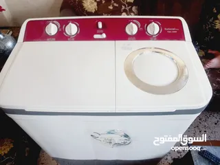  2 غساله ناشونال بحاله الوكاله اخت الجديده