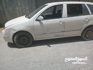  1 سكودة فابيا 2008 للبيع
