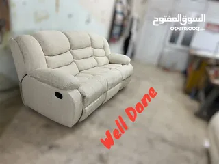  1 طقم ركلاينر ماركه آشلي