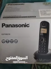  2 تليفون لاسلكي ماركة باناسونيك - Panasonic