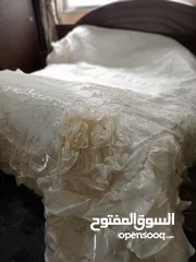 8 مسبل عروس.... ماركه الأمير  جديد لونه سكري فاتح  ساتان