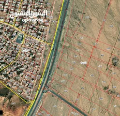  1 قطعة أرض في موقع مميز طريق عمان العقبة