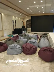 5 بفات beanbags للايجار اليومي /  beanbags rental / توصيل داخل عمان الغربية بدون مقابل ، free delivery