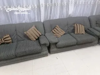  4 طقمين كنب للبيع بسعر مغري