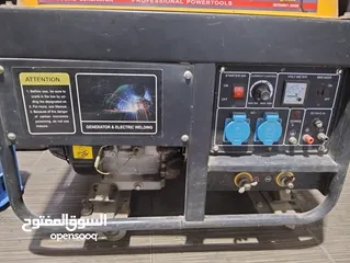  4 مولد كهربائيّ علا البنزين 3فاز