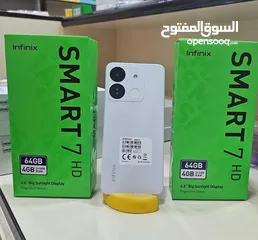  1 مستعمل ايام smart 7HD رام 4 جيجا 64 مكفول اغراضة والكرتونه الأصلية متوفر توصيل