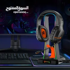  5 Meetion BTH011 Tri-Mode 2.4G Wireless Bluetooth & Wired Gaming Headset -Black سماعات ميشون للالعاب