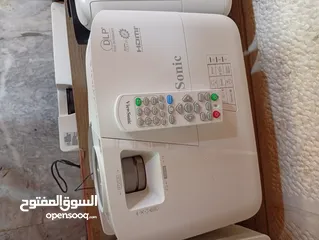  22 بروجكتر إبسون الترا شورت واجهزة عرض كثيره سوني هيتاشي فيوسونك ايسر كانون