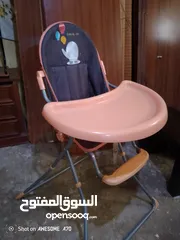  2 كرسي طعام للأطفال