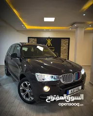  2 BMW X3  Sport  Xline   XDrive20d 4x4 Brown Metalic , Panorama . ترخيص 2015